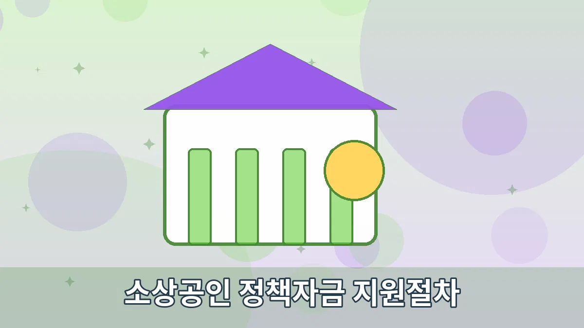 소상공인 정책자금 지원절차 안내 이미지 3