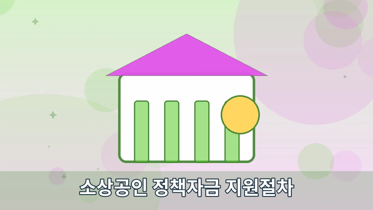 소상공인 정책자금 지원절차 안내 이미지 4